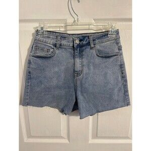 Denim Cut Off Shorts Size 4 Light Blue New Without Tags